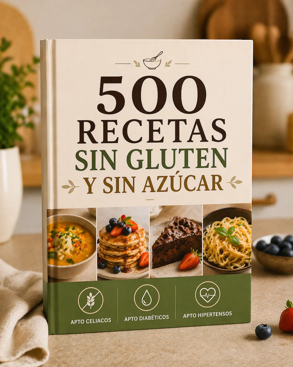 500 Recetas Sin TACC y Sin Azúcar